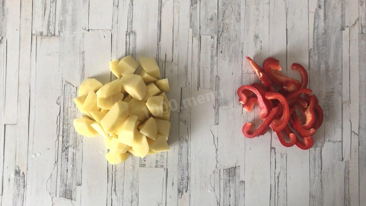 Шаг 4 приготовления Бараньи ребрышки с картошкой