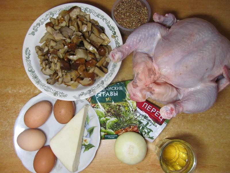 Шаг 1 приготовления Фаршированная курица без костей в духовке