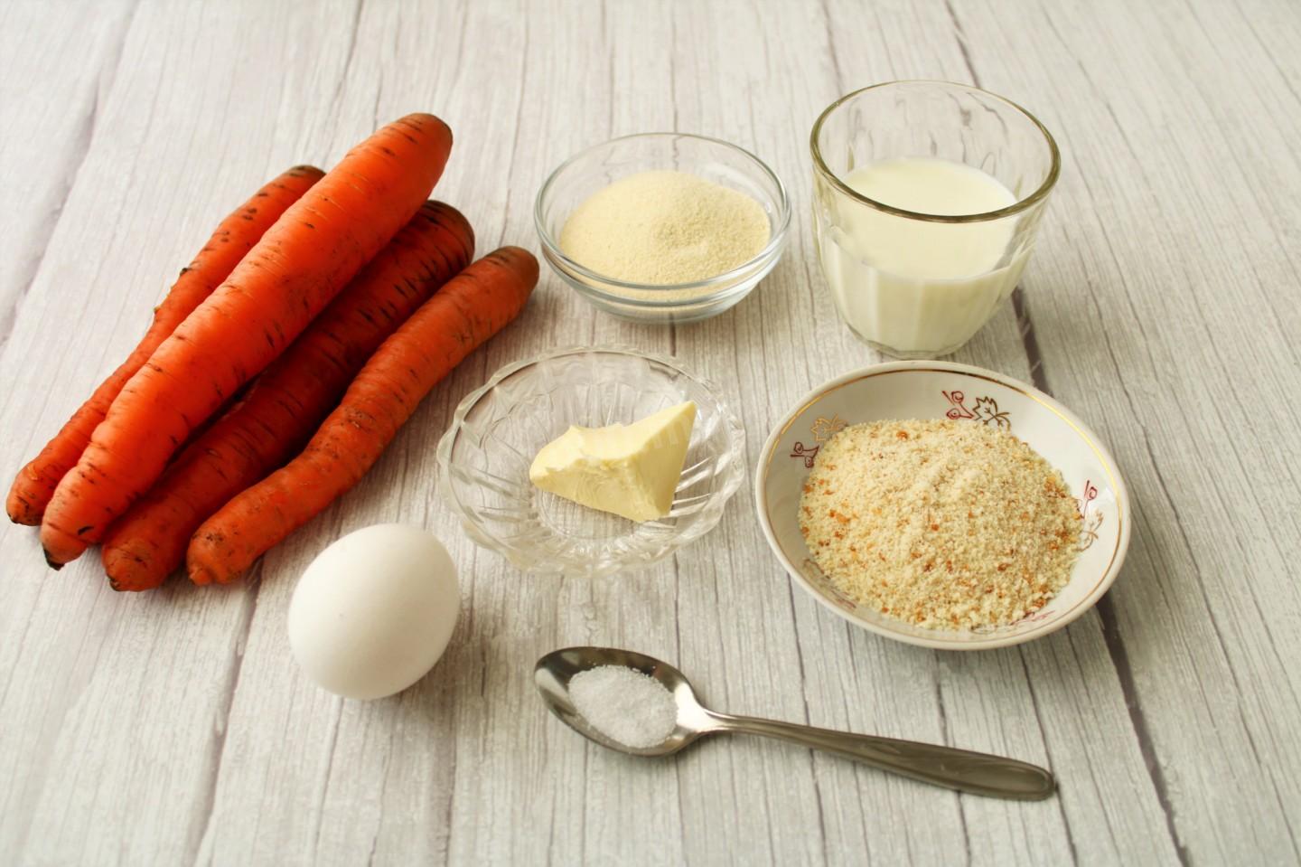Шаг 1 приготовления Котлеты морковные в духовке