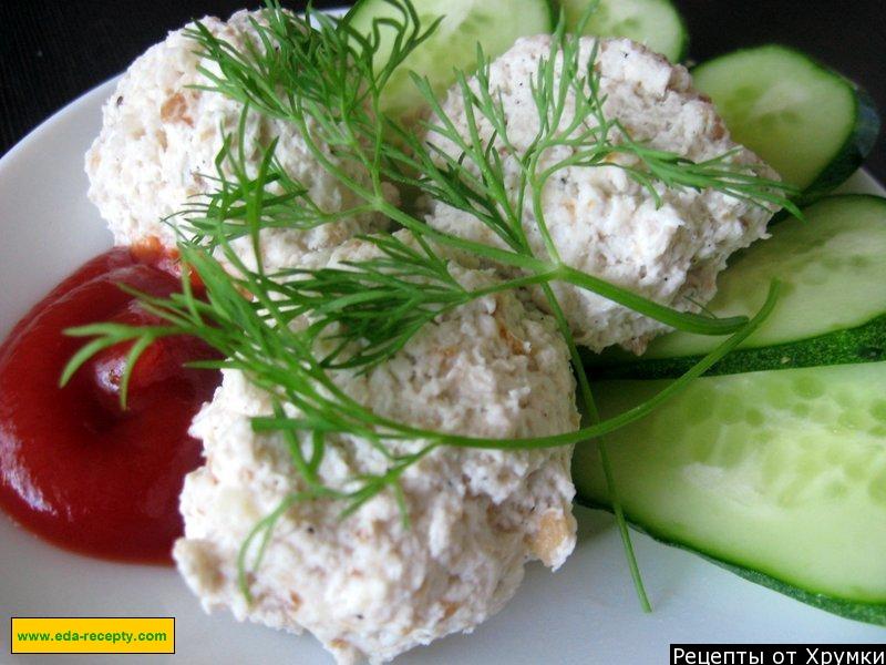 Обложка рецепта Сливочные куриные котлеты без яиц