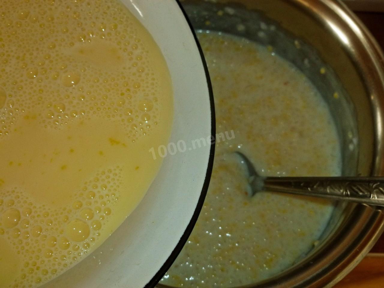 Шаг 10 приготовления Каша Дружба в духовке классическая