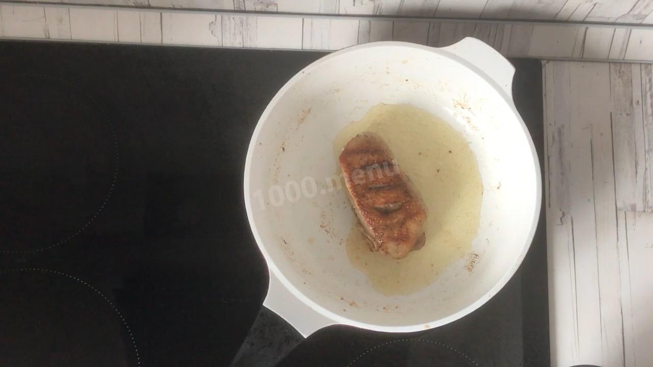Шаг 4 приготовления Утка с грушей
