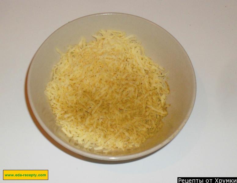 Шаг 6 приготовления Ризотто с шампиньонами и сыром