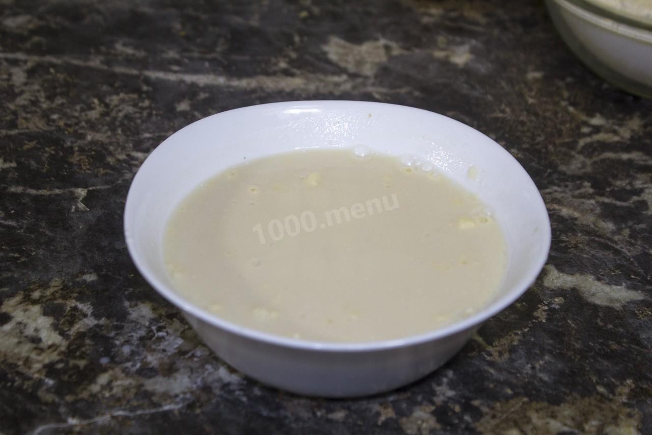 Шаг 5 приготовления Кулебяка с капустой и яйцом