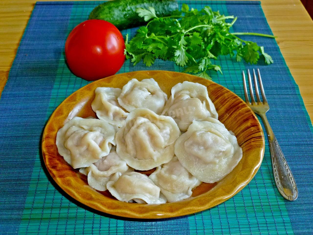 Шаг 15 приготовления Пельмени сибирские