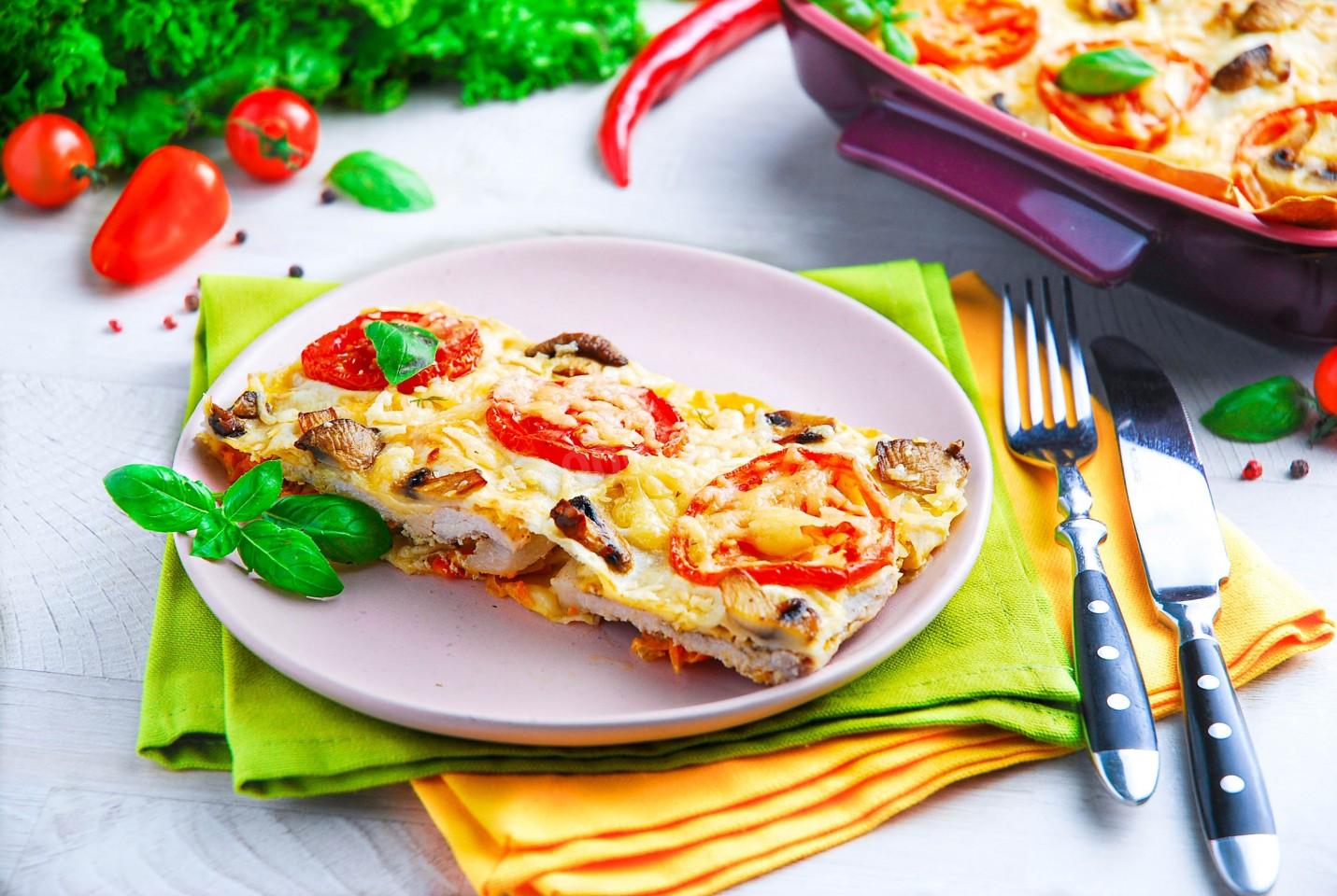 Шаг 12 приготовления Мясо в лаваше в духовке