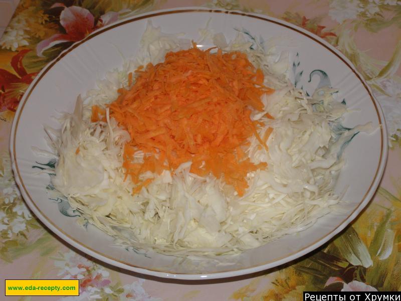 Шаг 1 приготовления Зразы картофельные с капустой белокочанной