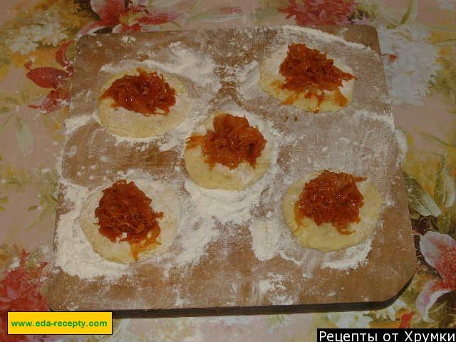Шаг 10 приготовления Зразы картофельные с капустой белокочанной