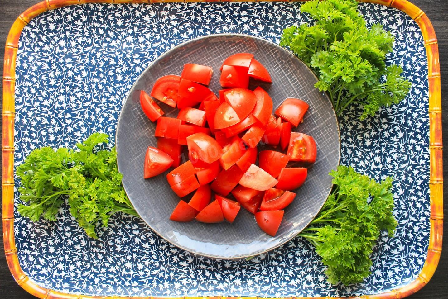 Шаг 6 приготовления Тушеное говяжье сердце с овощами