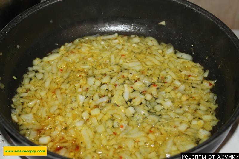 Шаг 3 приготовления Гнёздышки из фарша