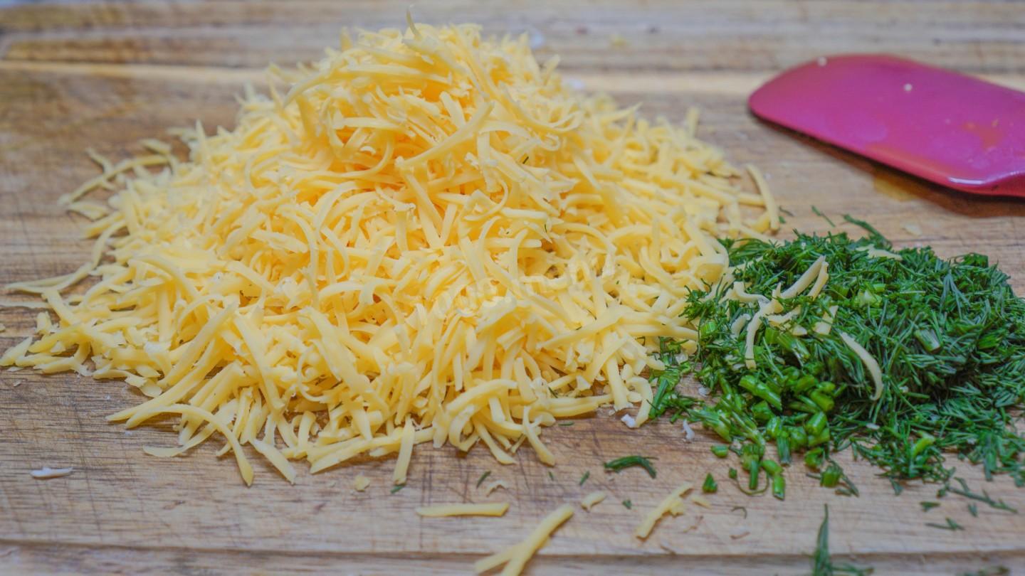 Шаг 15 приготовления Батат с курицей в духовке