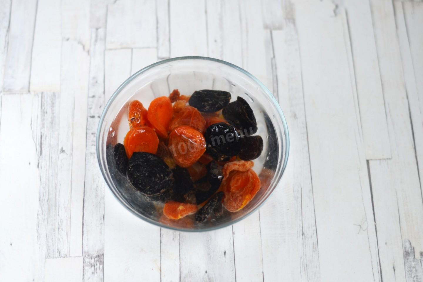 Шаг 3 приготовления Кукурузная каша в тыкве