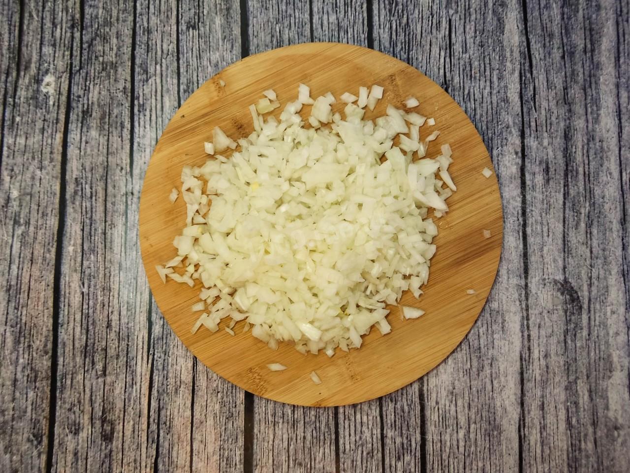 Шаг 5 приготовления Постные манты с картошкой и тыквой