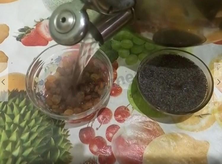 Шаг 2 приготовления Кутья из пшеницы в мультиварке