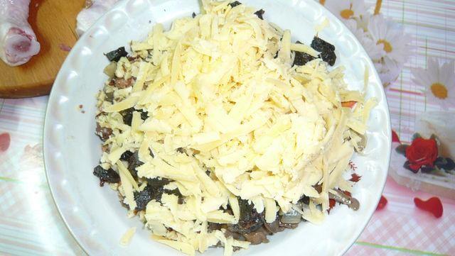 Шаг 10 приготовления Курица фаршированная черносливом