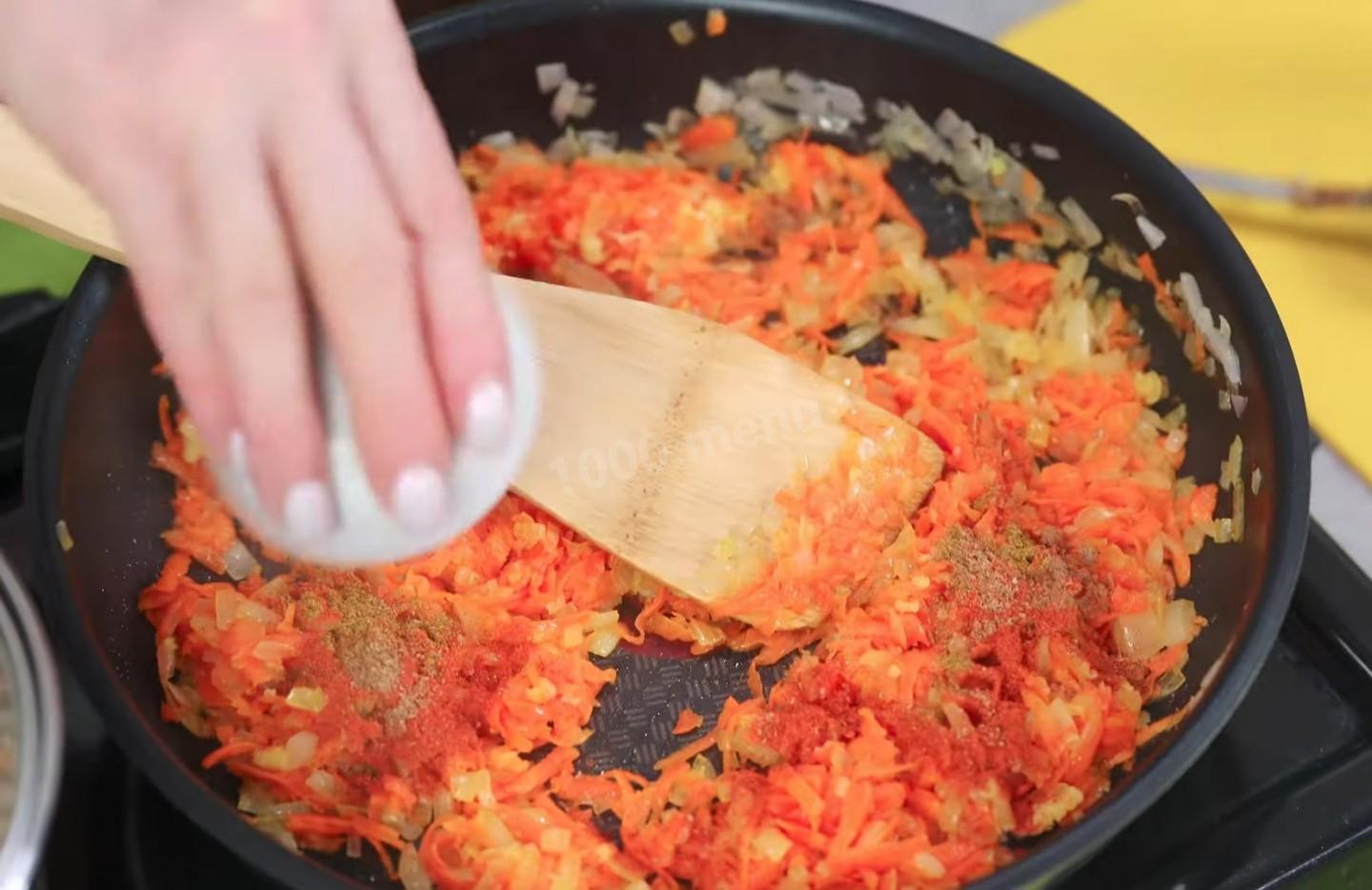 Шаг 6 приготовления Котлеты из гречки с овощами