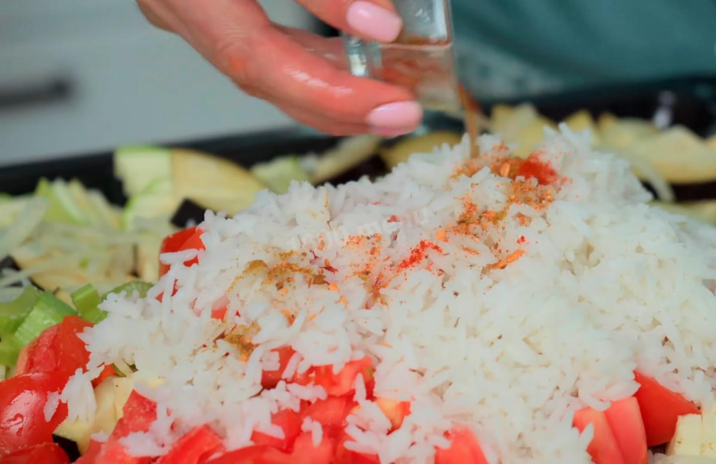 Шаг 6 приготовления Овощное рагу с кабачками и баклажанами и моцареллой