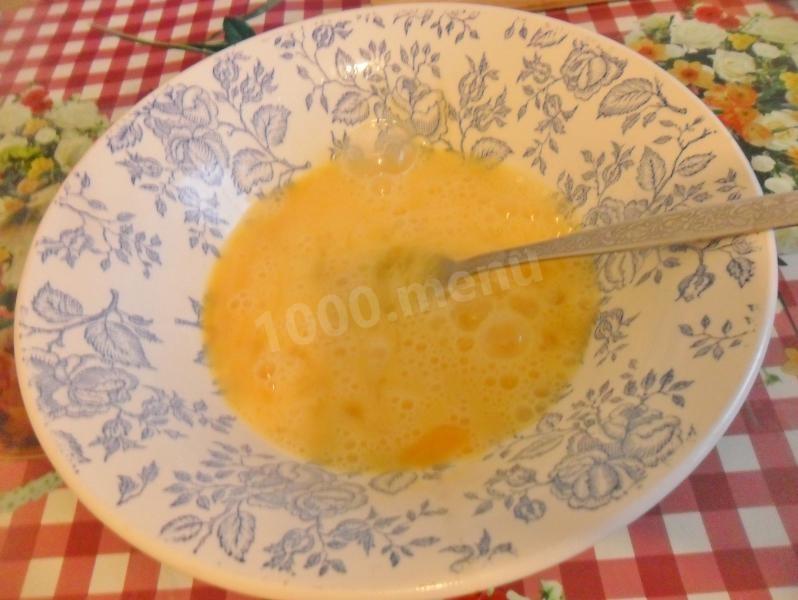 Шаг 12 приготовления Лобио из стручковой фасоли с яйцом по-грузински