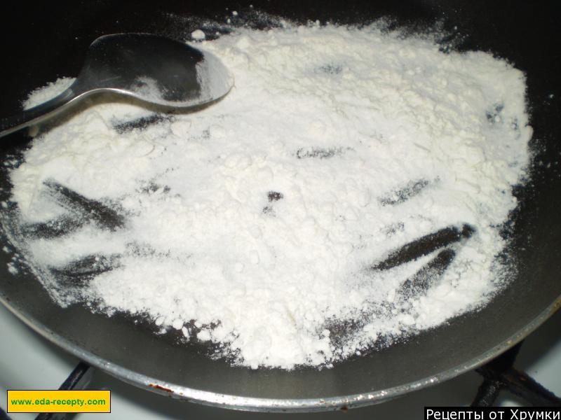 Шаг 4 приготовления Подлива к гречке с мясом говядины