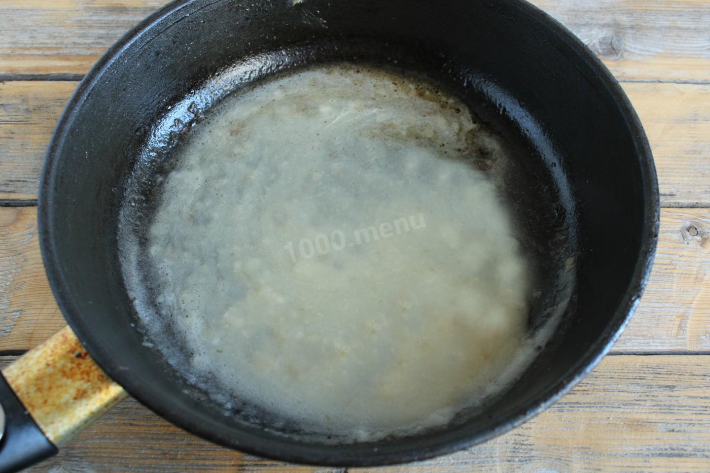 Шаг 4 приготовления Подлив для картофельного пюре без мяса