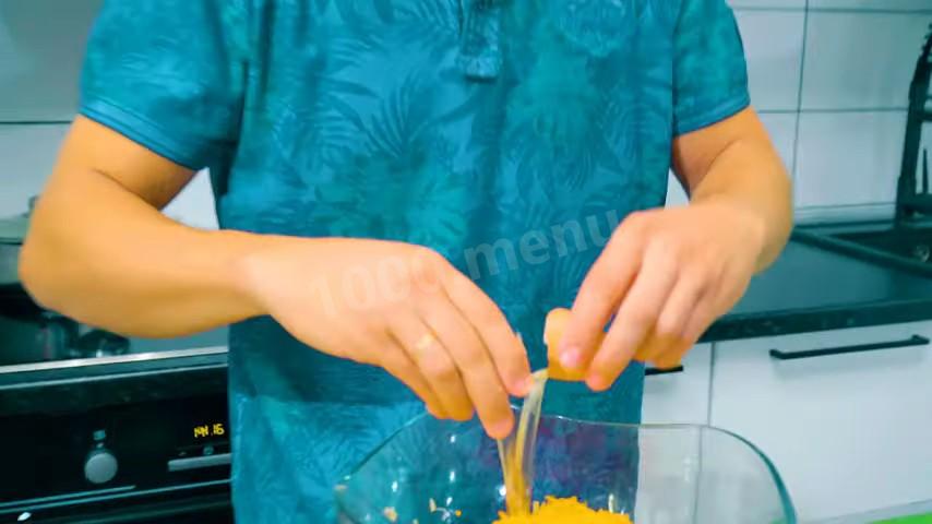 Шаг 9 приготовления Запеканка из картофеля с шампиньонами в мультиварке