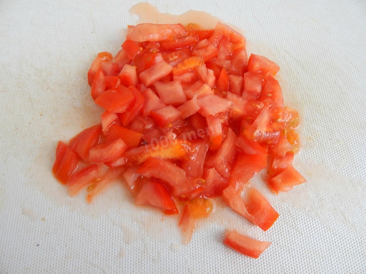 Шаг 7 приготовления Мясо с гарниром