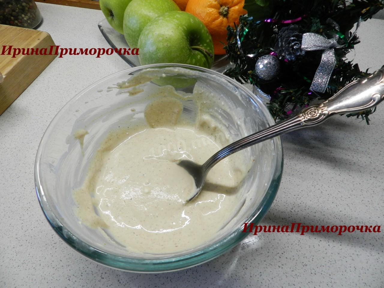 Шаг 2 приготовления Утка с яблоками и апельсинами, запеченная в рукаве