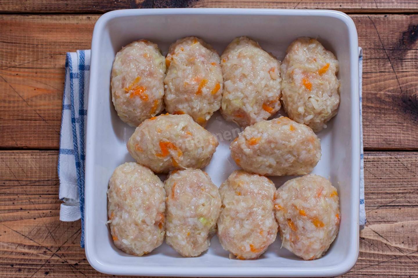 Шаг 9 приготовления Голубцы ленивые с капустой и фаршем в духовке