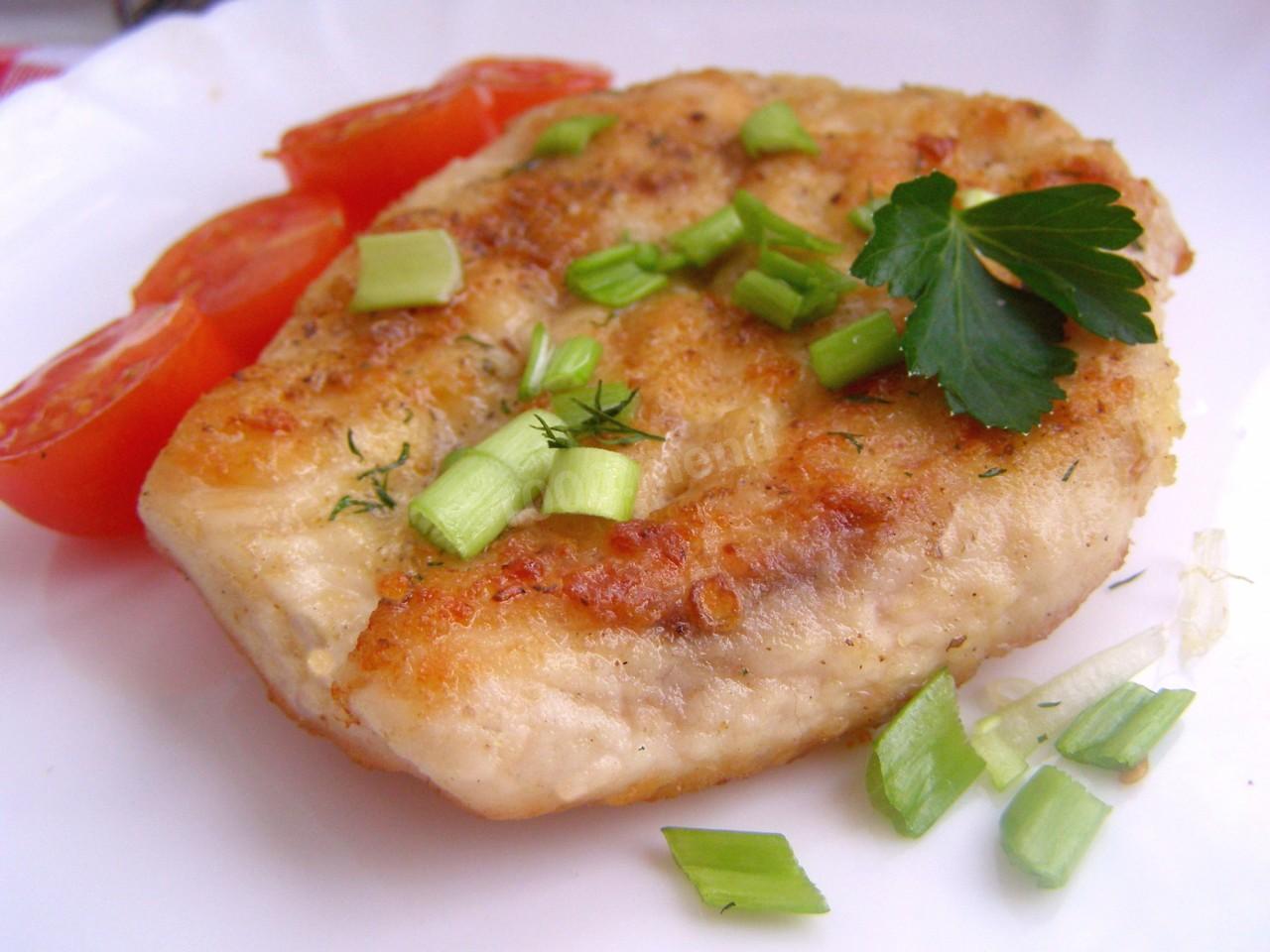 Шаг 9 приготовления Куриная грудка отбивная с сыром на сковороде