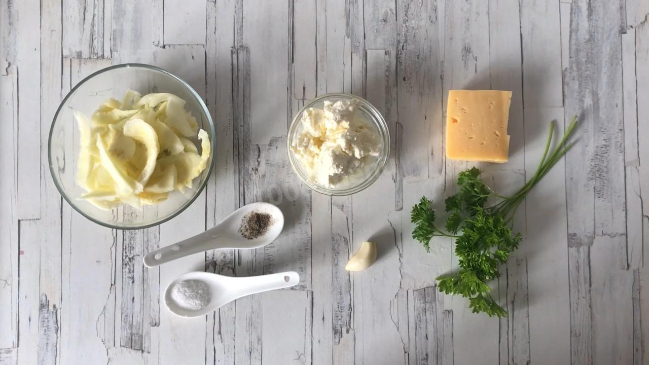 Шаг 3 приготовления Кабачки, фаршированные сыром в духовке