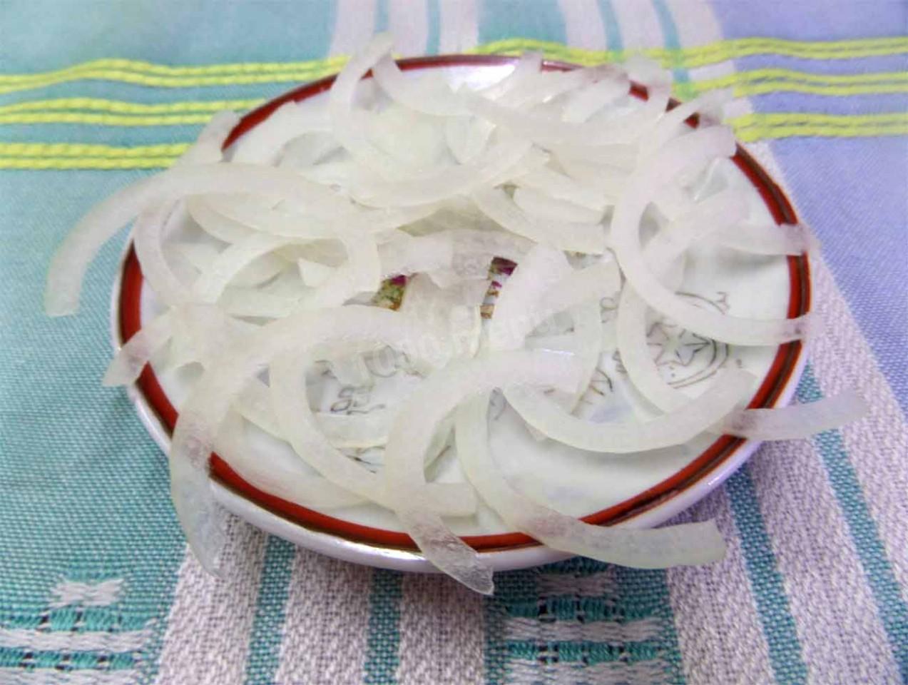 Шаг 7 приготовления Бешбармак с мясом индейки по-русски