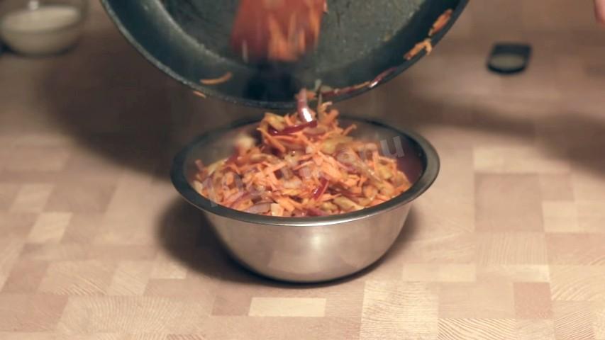 Шаг 11 приготовления Запеканка из баклажанов с мясным фаршем
