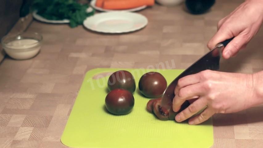 Шаг 4 приготовления Запеканка из баклажанов с мясным фаршем