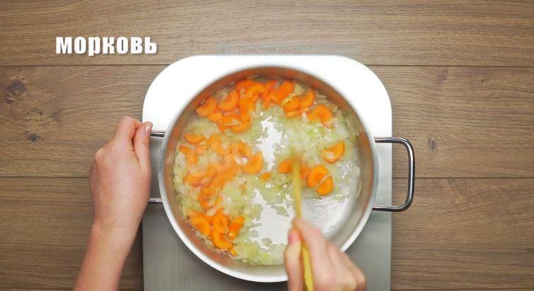 Шаг 4 приготовления Овощной лагман