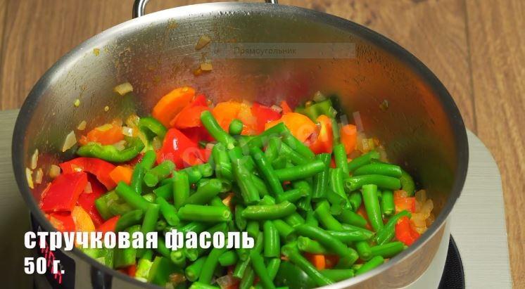 Шаг 6 приготовления Овощной лагман