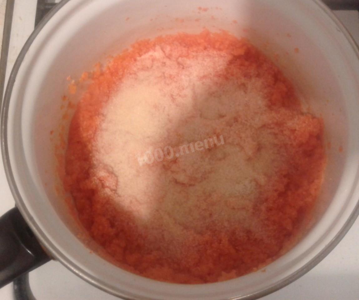 Шаг 3 приготовления Морковная каша