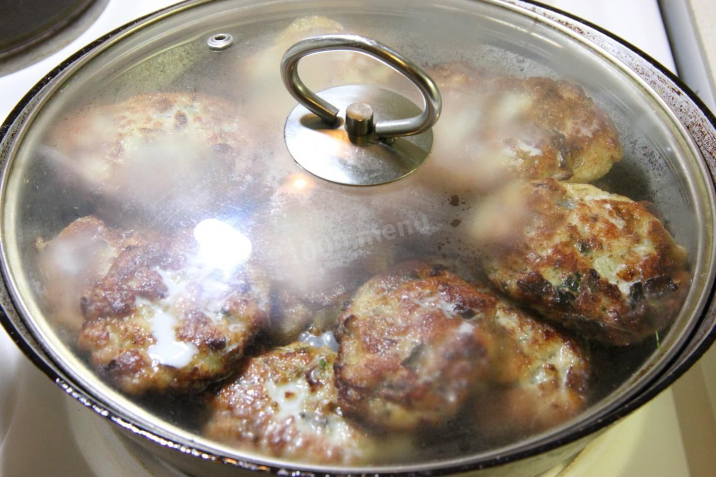 Шаг 15 приготовления Рубленные котлеты куриные