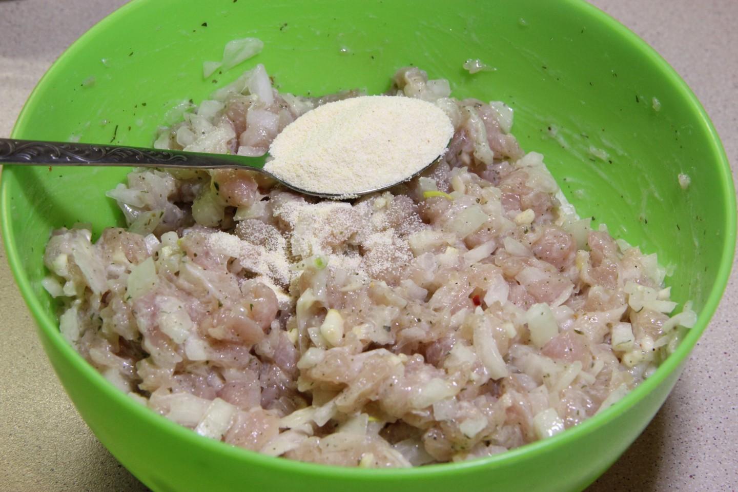 Шаг 8 приготовления Рубленные котлеты куриные