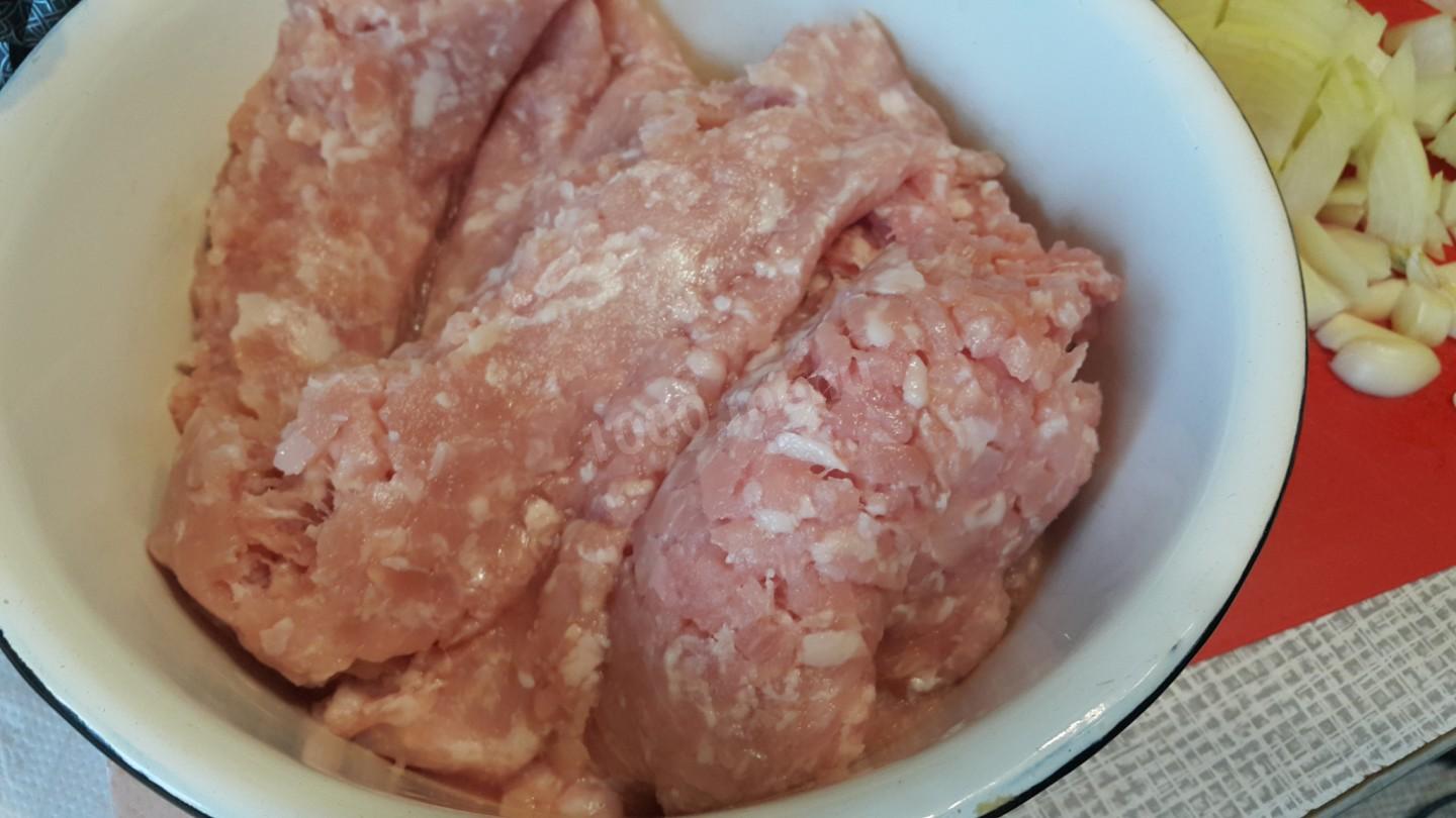 Шаг 1 приготовления Котлеты из кролика
