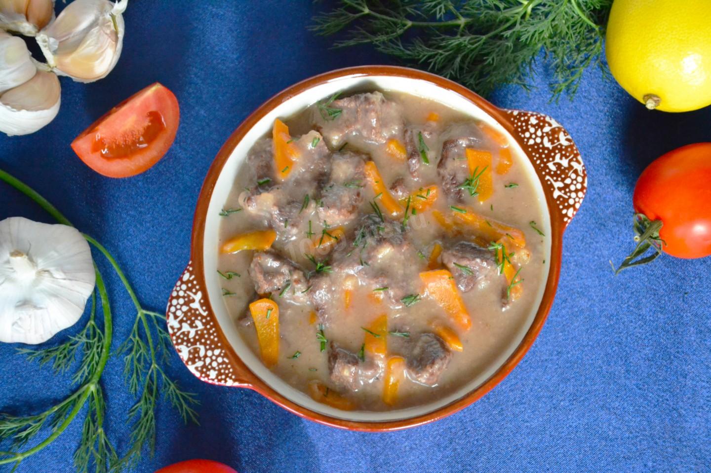 Обложка рецепта Простая подливка из говядины на мясном бульоне