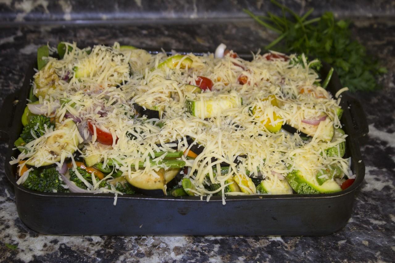 Шаг 22 приготовления Мясо запеченное с овощами