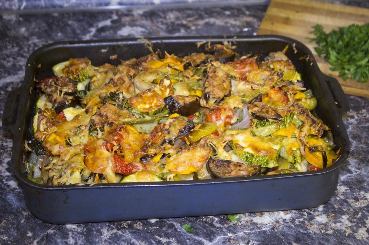 Шаг 24 приготовления Мясо запеченное с овощами
