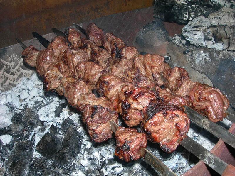Обложка рецепта Шашлык из медвежатины