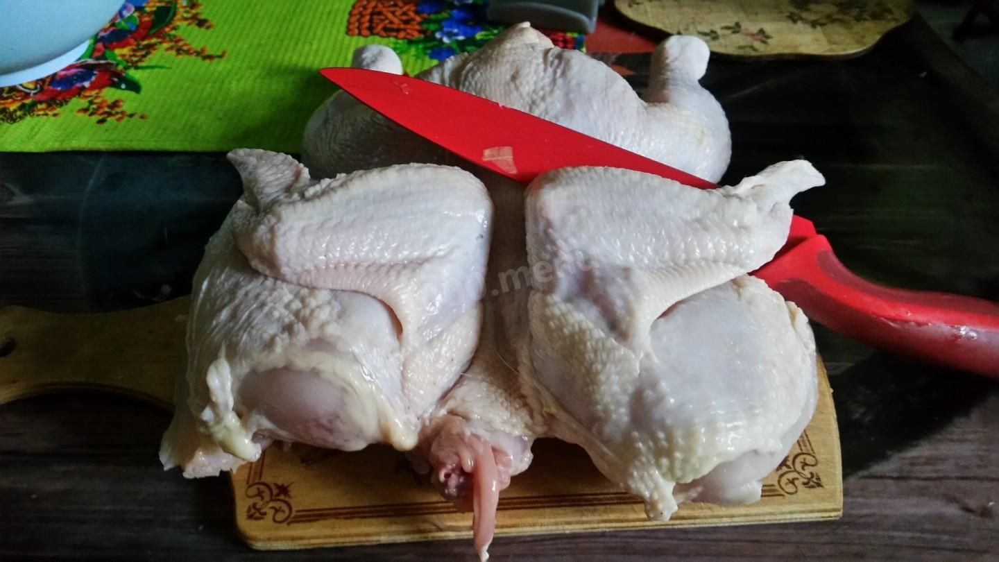 Шаг 4 приготовления Курица барбекю в пиве