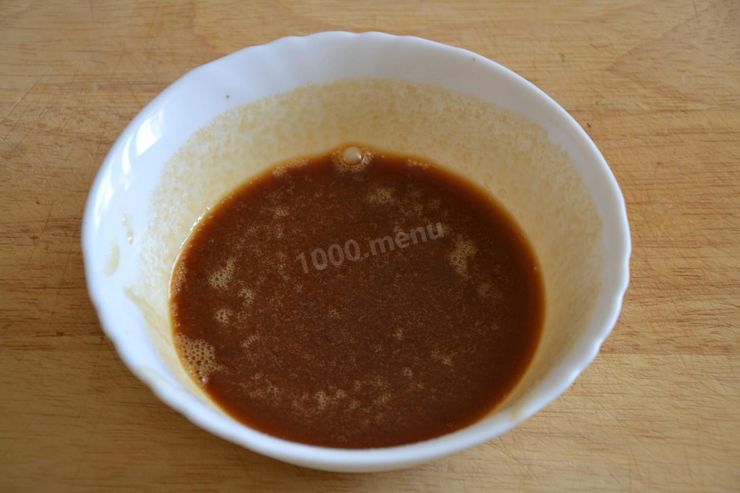 Шаг 6 приготовления Запеченный гусь с яблоками и алычой в духовке