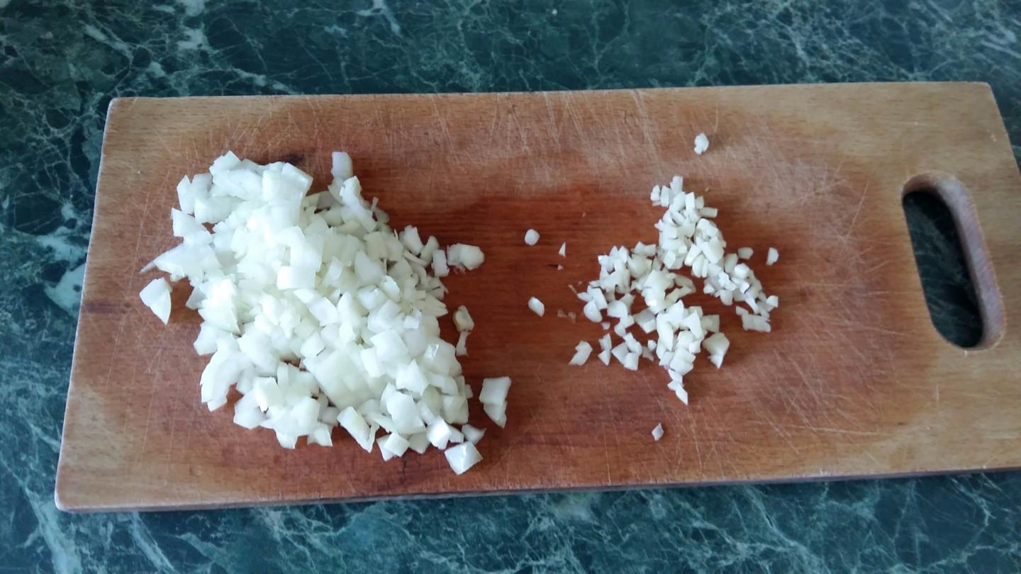 Шаг 3 приготовления Куриный хлеб