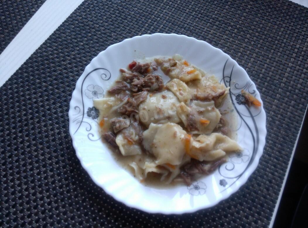 Обложка рецепта Бешбармак из мяса