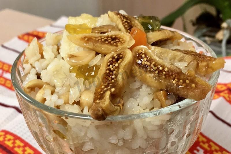 Обложка рецепта Кутья с рисом и инжиром