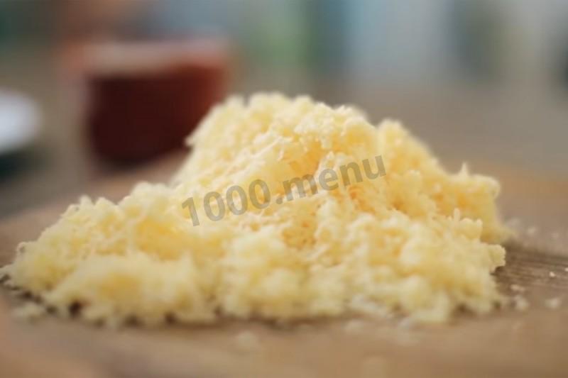 Шаг 3 приготовления Паста с морепродуктами сырно сливочная