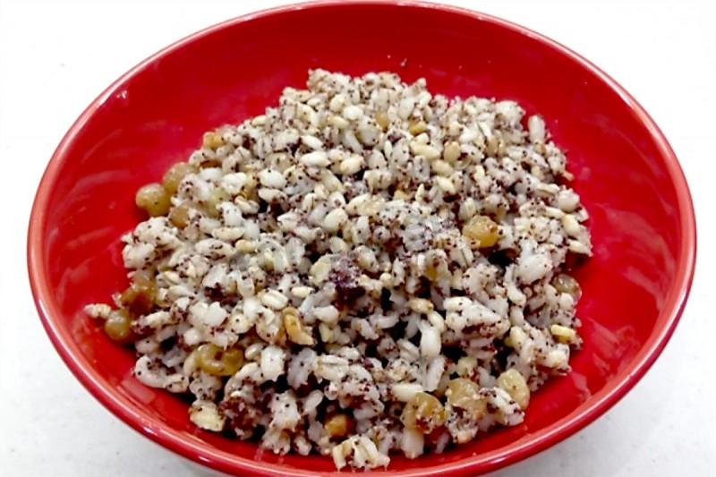 Шаг 10 приготовления Кутья из перловки на Рождество рождественская